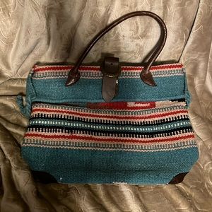 Ameri leather page tote/ overnight bag